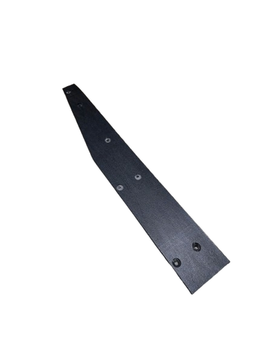 J03030507 -- UHMW Poly Skid Plates Right End Shoe 4'' S/N (   -684999)
